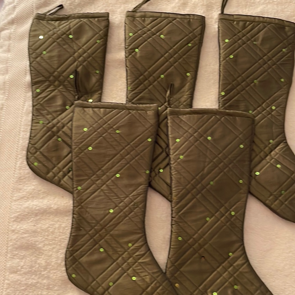 Christmas stockings set of 5.